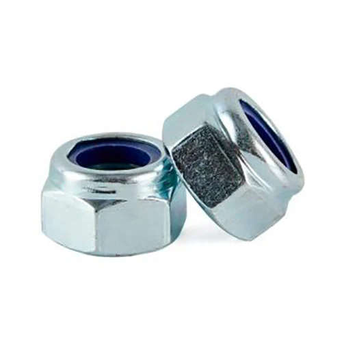 DIN985 Tuerca de inserto de nylon chapado en zinc