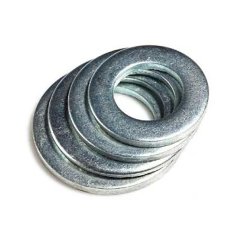 DIN125 White Zinc Plated Flat